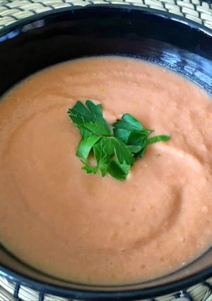 Una foto de Gazpacho andaluz para Thermomix