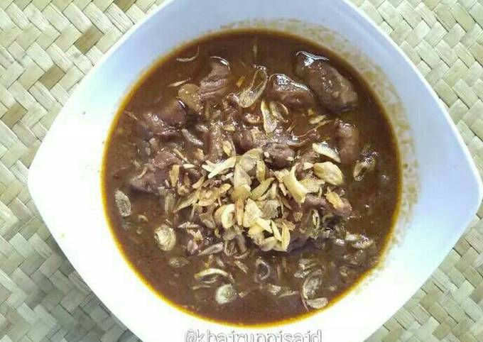 Semur daging sapi simple