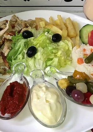 صورة لوصفة شاورما منزلية بطريقة مميزة من ام اسيل