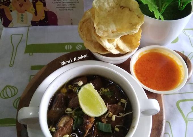 Resep Rawon Bumbu Instan Saba yang Enak