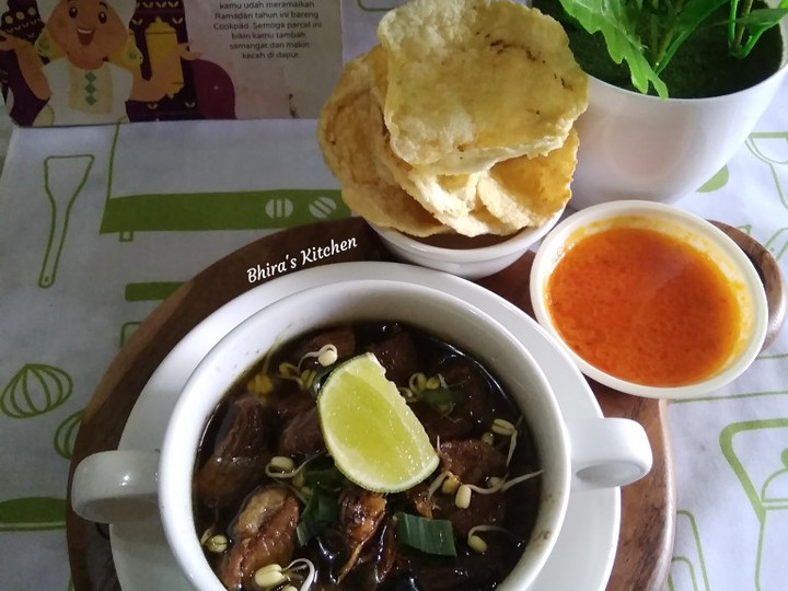 Resep Rawon Bumbu Instan Saba yang Enak