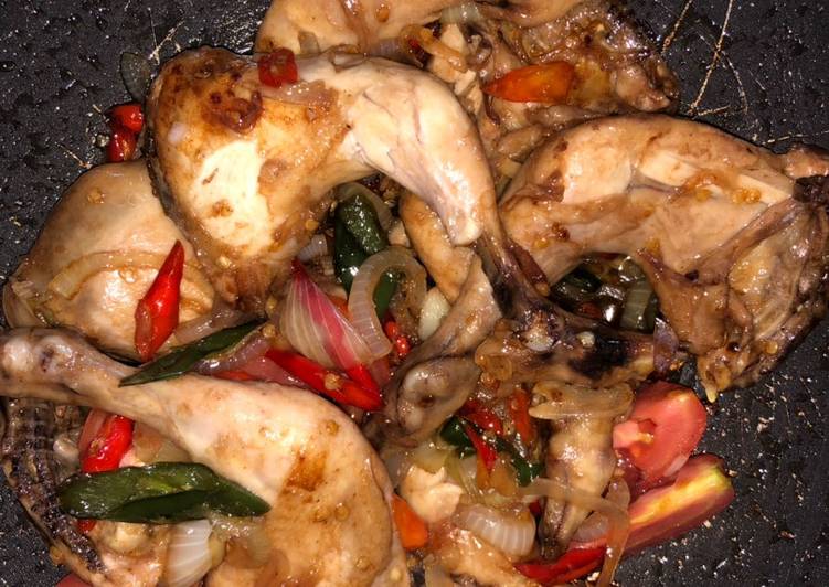 Resep Ayam Goreng Saus Tiram yang Lezat