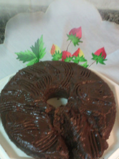 Foto de Bolo de Iogurte e Chocolate