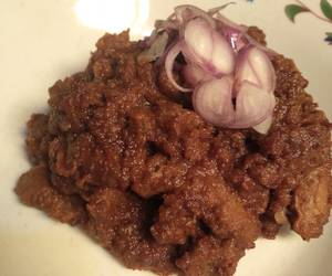 Resep mudah Sate kambing goreng Mantul Banget