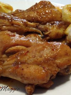 Una foto de Pollo al azafrán