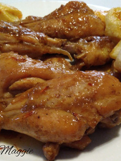 Una foto de Pollo al azafrán