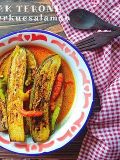 Foto resep Pecak Terong Bakar