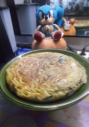 Foto principal de Tortilla de esparragos y berenjena