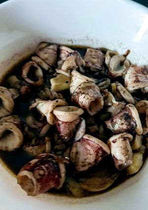 Foto resep Cumi hitam