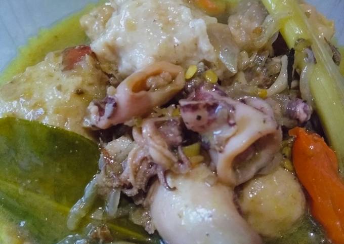 Ternyata begini lho! Resep bikin Cumi masak kuah dijamin istimewa