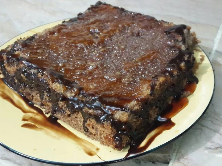 Easy Steps Prepare Recipes Sweet Caramel  Chocolate Cake the Delicious Can Pamper Your Tongue.
