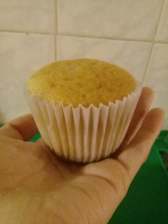 Una foto de Magdalenas o muffins de banana sin huevo