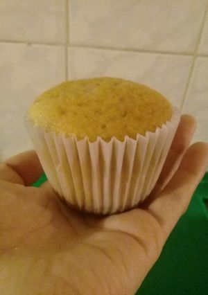 Una foto de Magdalenas o muffins de banana sin huevo