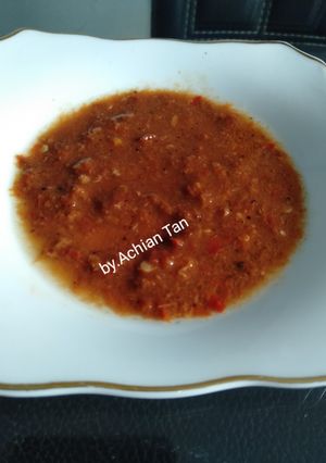 Foto resep Sambel terasi bakar