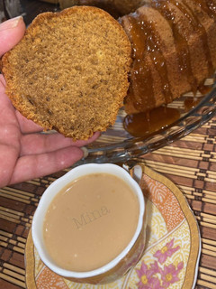 عکسی از دستور کیک قهوه