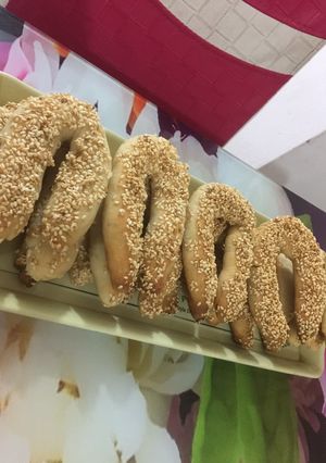 صورة لوصفة كعك عراقي 💛💛