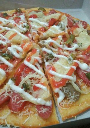 Foto resep Pizza Teflon homemade anti gagal