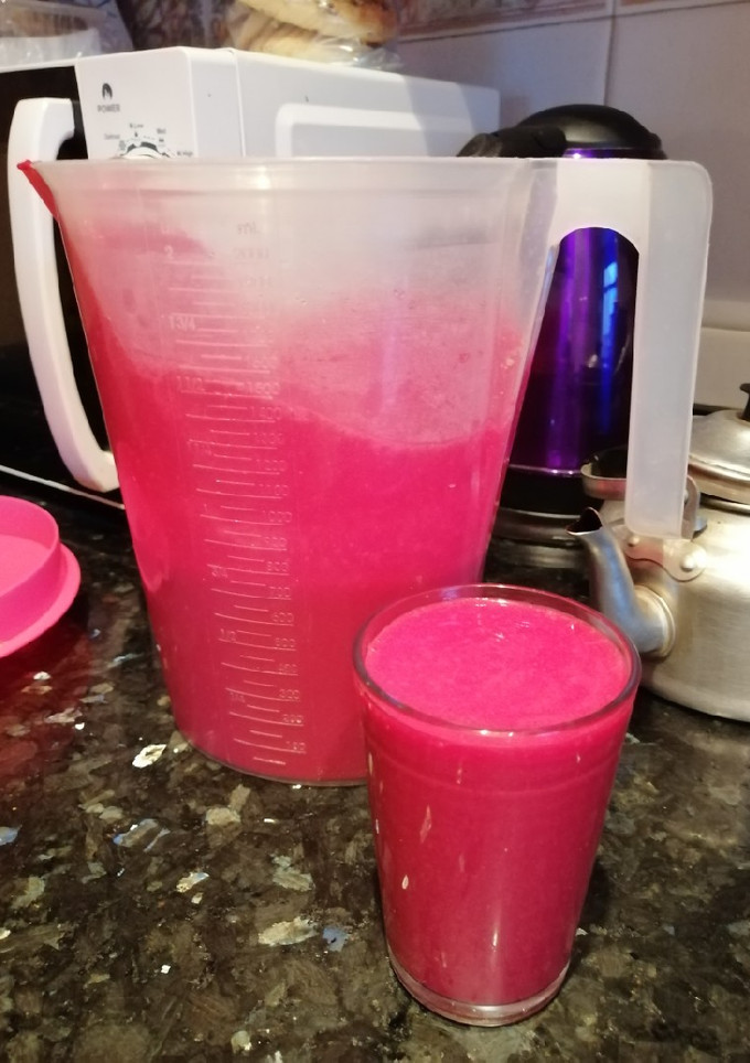 Una foto de Batido de remolacha 🥤