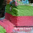 Brownies strawberry pandan (#pr_bolu)