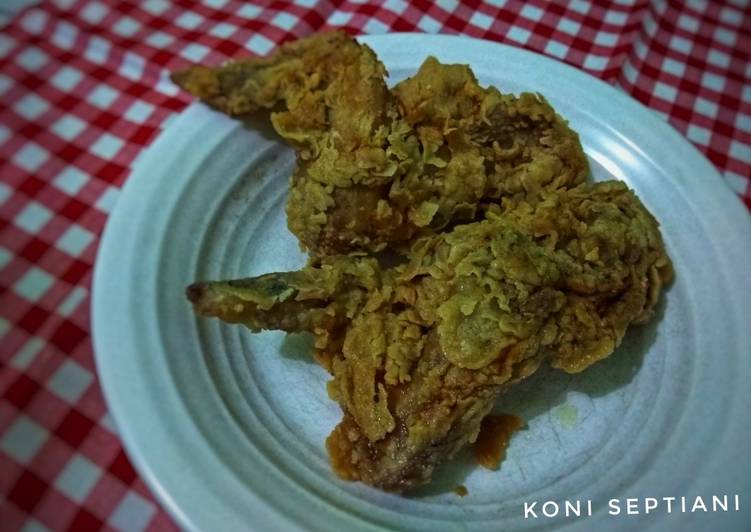 Resep 24. Ayam goreng tepung KFC KW Anti Gagal