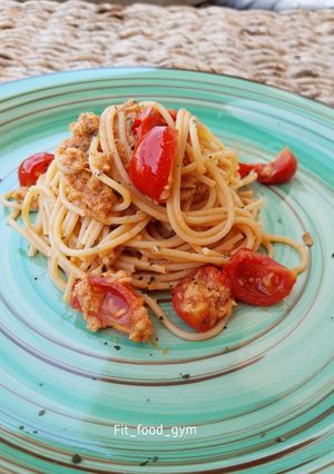 Foto di Spaghetti integrali pomodorini e tonno