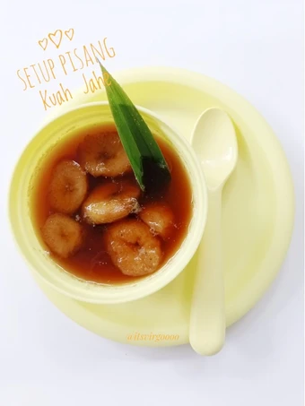 Langkah Gampang Menyiapkan Resep #480. Setup Pisang Kuah Jahe yang  Bikin Ketagihan Anti Ribet, Bikin Ngiler