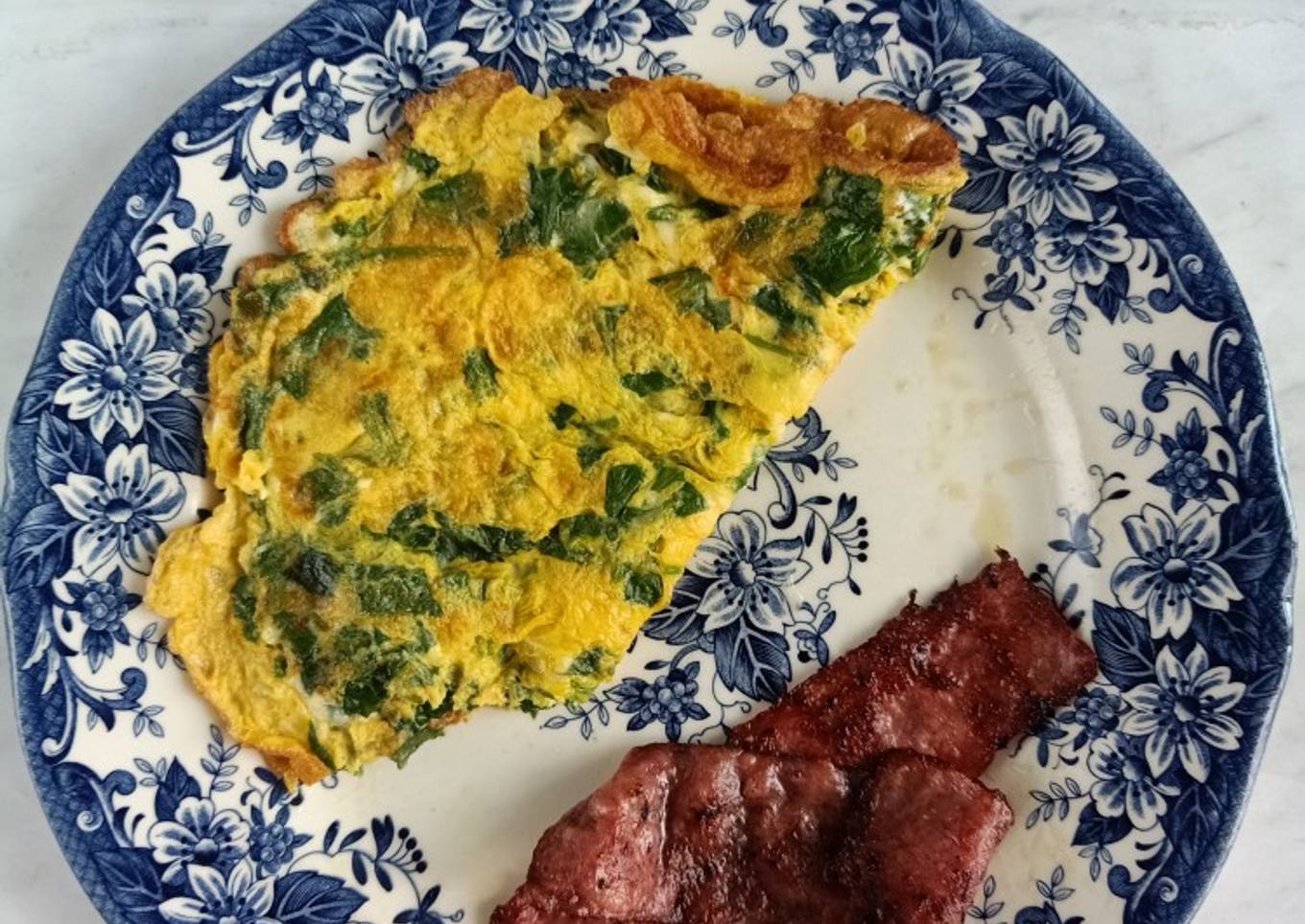 Telur Dadar Beef Bacon