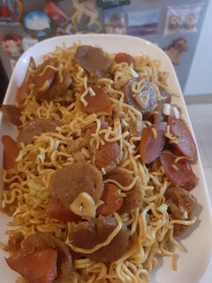 Foto resep Mie Goreng sosis baso