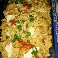 A picture of Yummy pasta recipe.