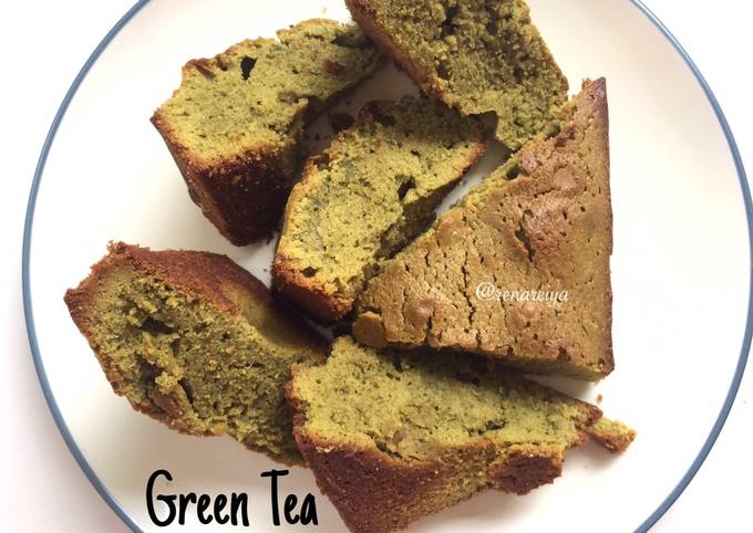 Resep: Green Tea Cake Sederhana Dan Enak