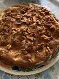 Bizcocho de manzana y nueces