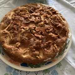 Foto principal de Bizcocho de manzana y nueces
