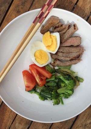 Foto resep Beef broccoli grill Unsalt (tanpa garam)