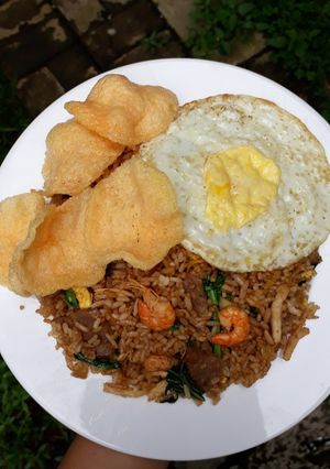 Foto resep Nasi goreng seafood ayam bakso