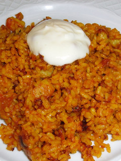 Una foto de Arroz a la banda