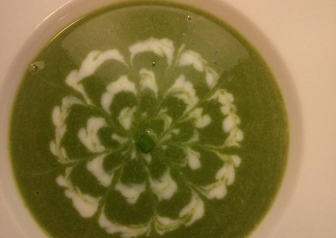 Step-by-Step Guide to Make Perfect Creamy Spinach soup - Super Simple Recipes