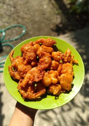 Foto resep Bunga kol dan jamur goreng✨
