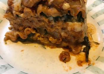 The New Way Serving Recipe Vegan Tempeh Lasagna Delicious Nutritious