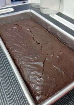 Foto resep Fudgy brownies 1 telur