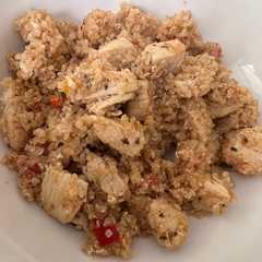 Foto principal de Pollo salteado con quinoa