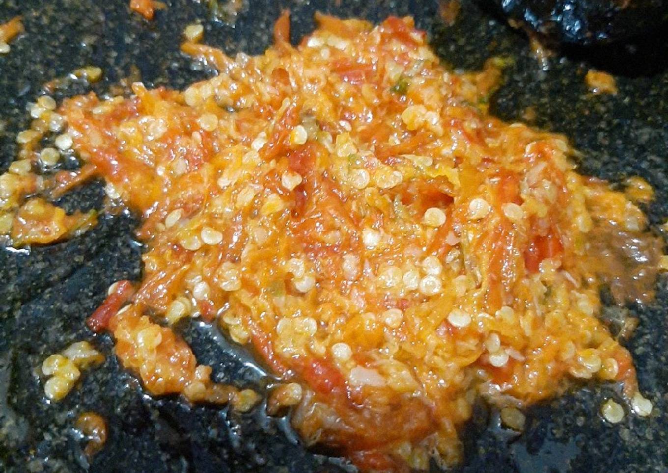 Sambal bawang dadakan