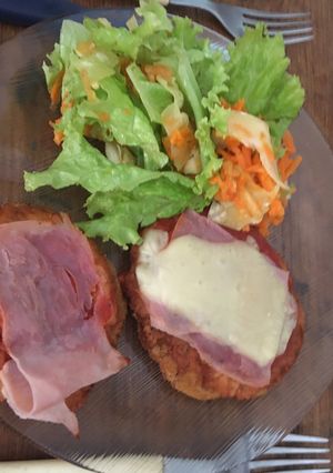 Una foto de Milanesas de avena a la napolitana