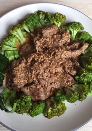 Foto resep Daging sapi saus tiram