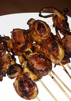 Foto resep Cumi bakar kekinian praktis
