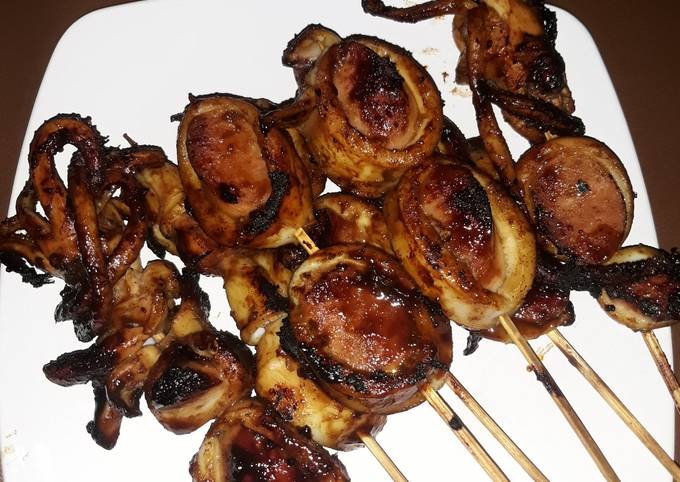 Wajib coba! Resep buat Cumi bakar kekinian praktis yang istimewa