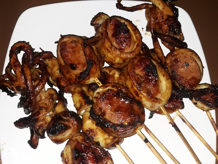 Wajib coba! Resep buat Cumi bakar kekinian praktis yang istimewa