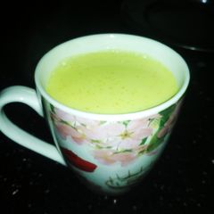 A picture of Turmeric milk.