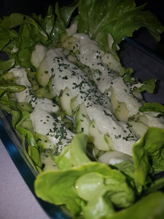 Una foto de Ensalada verde!