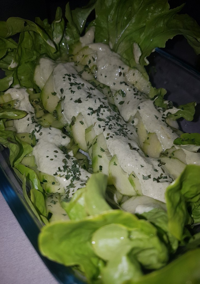 Una foto de Ensalada verde!