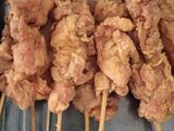 Sate ayam krispi